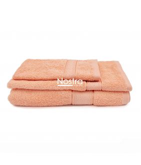 3 piece towel set T0184 T0184-CORAL 289 T0184-CORAL 289