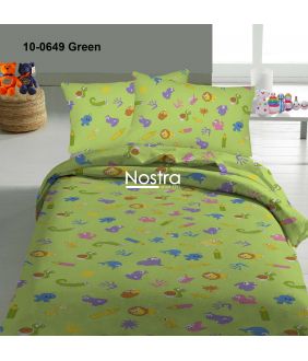 Children bedding set SCHOOL 10-0649-GREEN 10-0649-GREEN