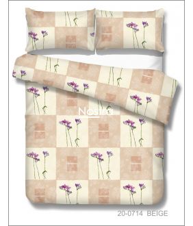 Gultas veļas komplekts ZIEDI 20-0714-BEIGE 20-0714-BEIGE