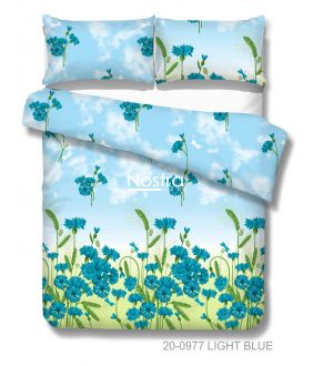 Gultas veļas komplekts ZIEDI 20-0977-LIGHT BLUE 20-0977-LIGHT BLUE