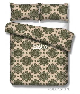 Sateen bedding set ALEXIS 40-0882-GREEN