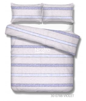 Cotton bedding set DEVORAH 30-0788-VIOLET 30-0788-VIOLET